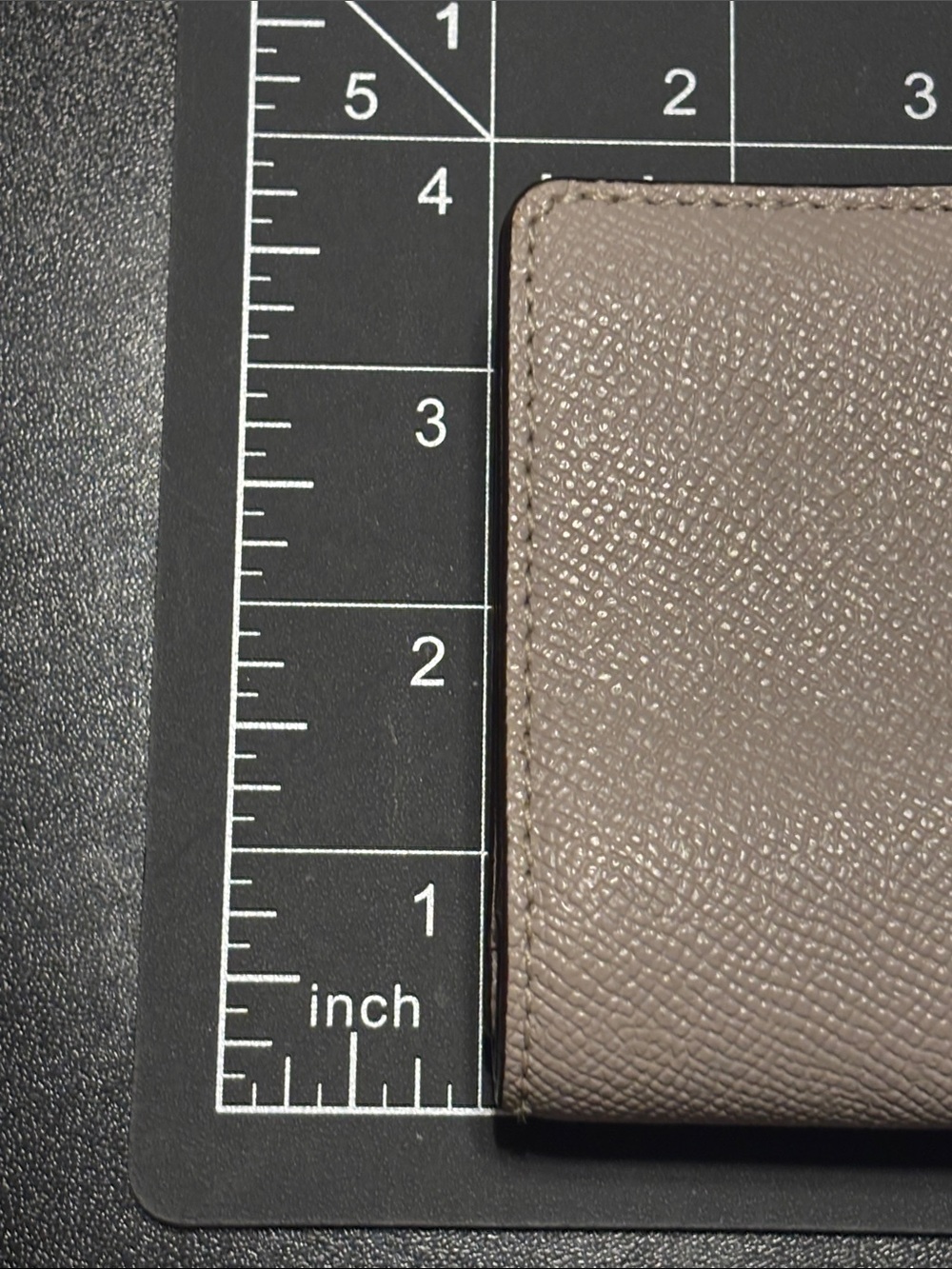 Coach Pebbled Leather Medium Corner Zip Snap Wallet in Light Beige - Picture 11 of 16